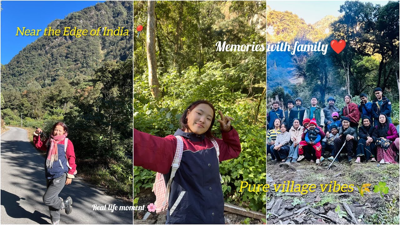 My village🍀 Hidden border village (Limeking) 📍memories with families❤️ #arunachalpradesh 