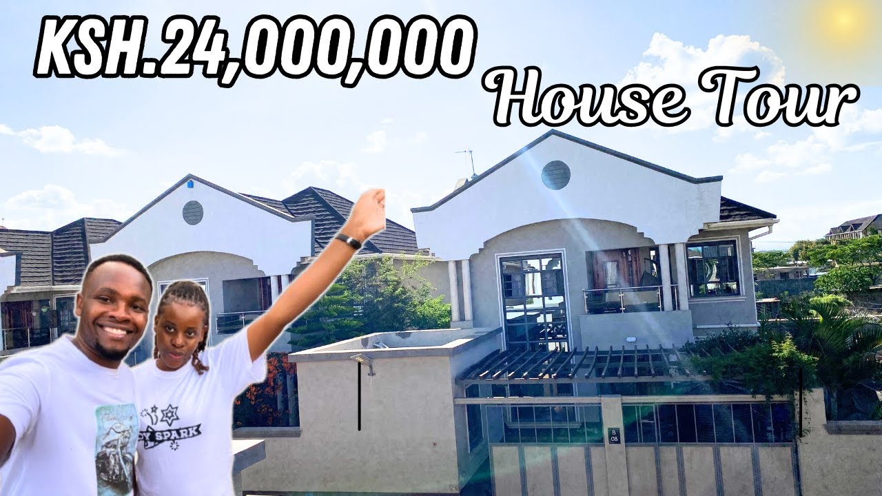 Exclusive Tour of a Ksh.24M ($185k) Luxurious 4BR Home with DSQ & Jacuzzi | Nairobi