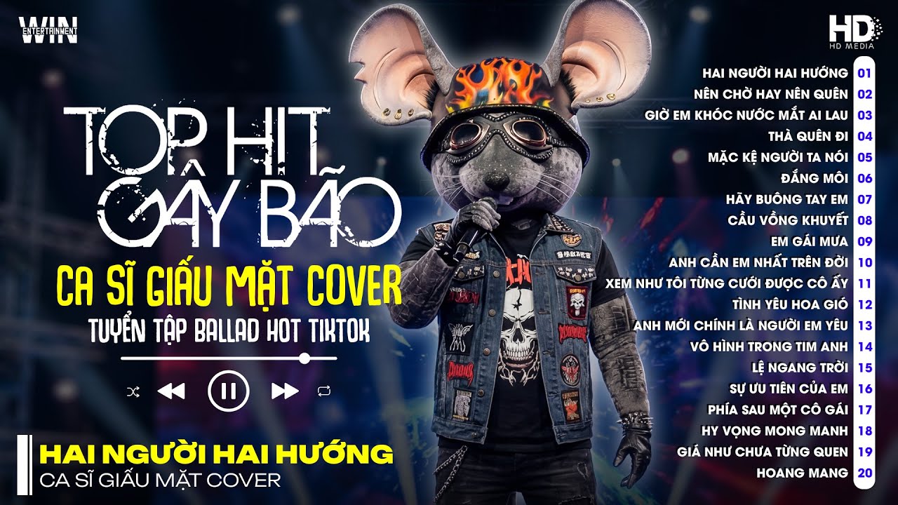 Tuyển Tập Top Ca Sĩ Giấu Mặt Cover - Hai Người Hai Hướng, Nên Chờ Hay Nên Quên ♫ List Nhạc Trẻ 2026