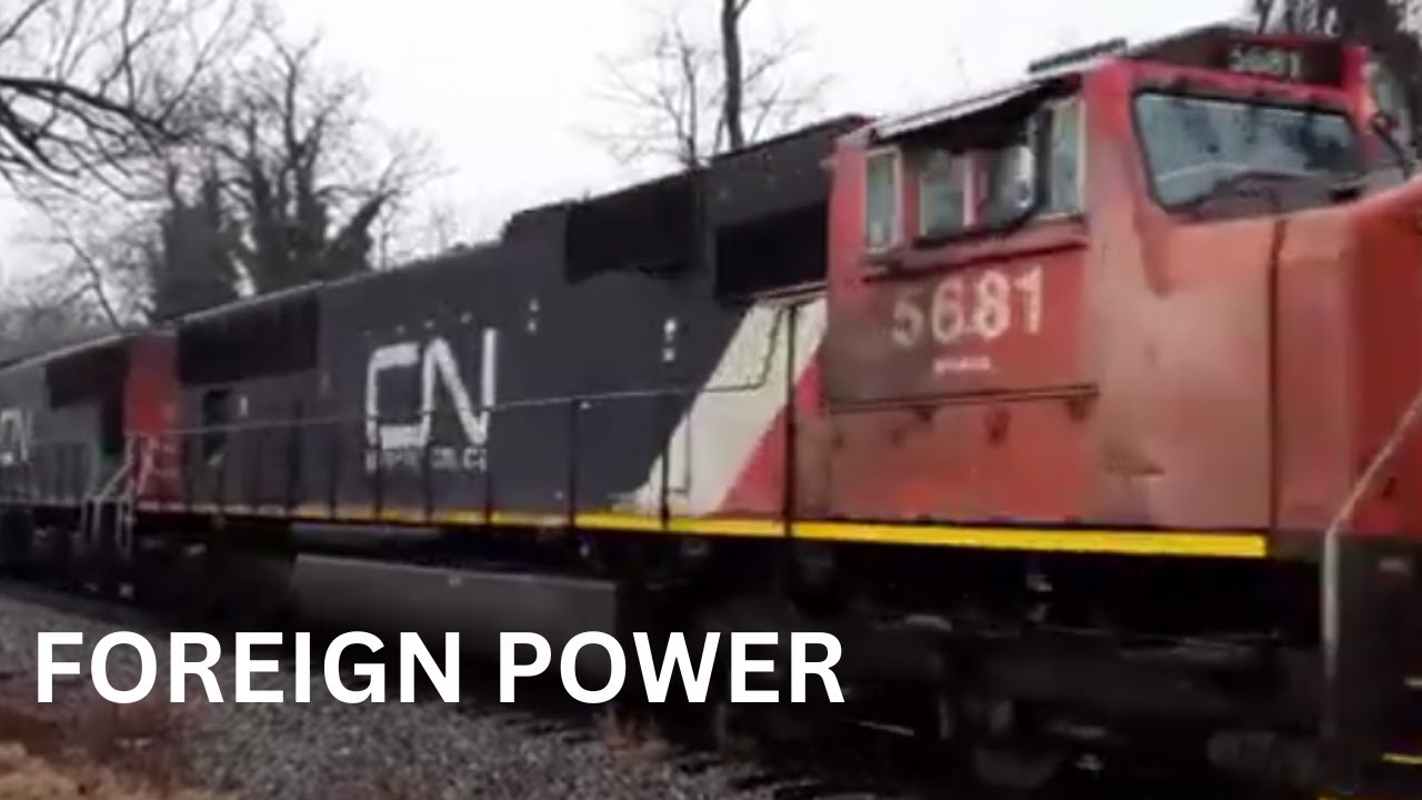 FOREIGN POWER on CSX Metropolitan Sub Division