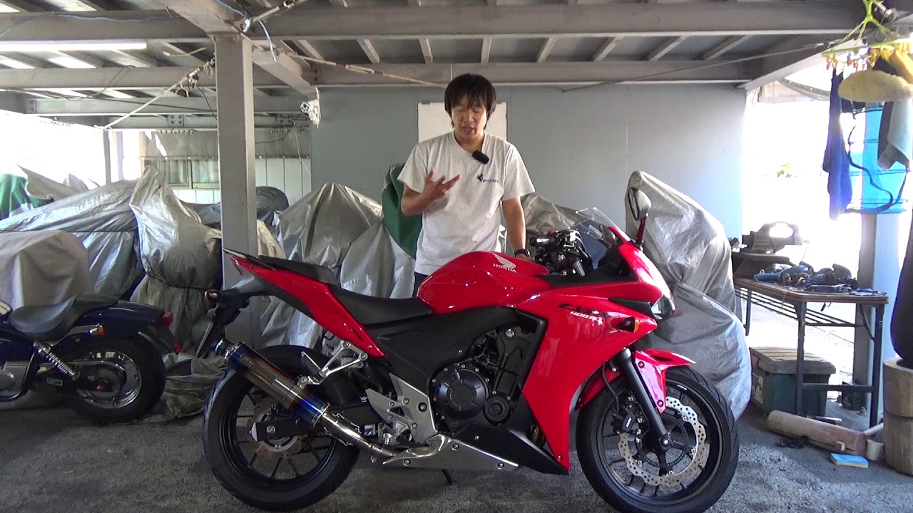 CBR400R参考動画：十分に良い加速力です。現代のスポーツバイク