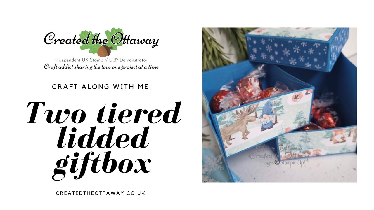 Storybook Gnomes Two tiered gift box tutorial@createdtheottaway