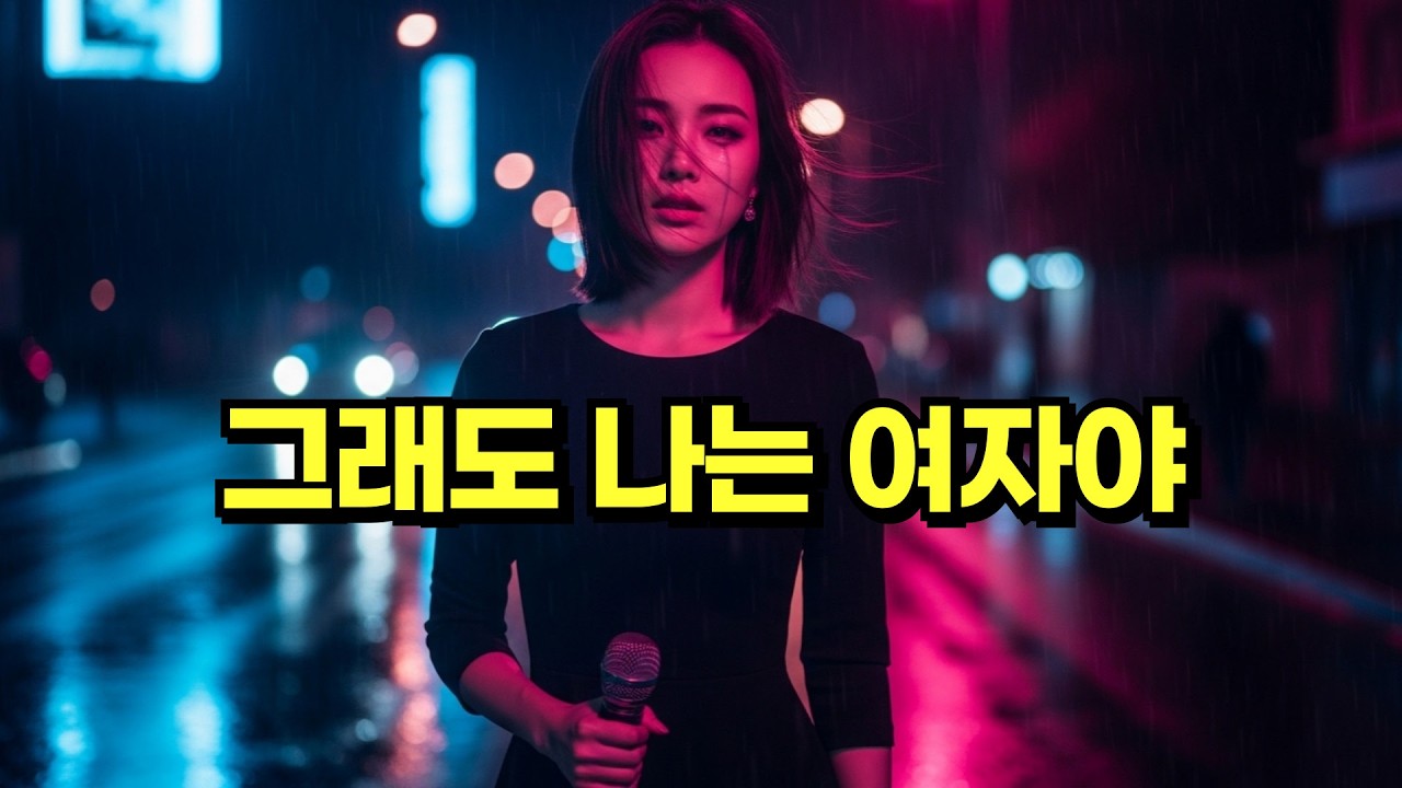 강한 척하지만 사랑엔 약한 여자… 슬픈 댄스트로트 신곡, 그래도 나는 여자야