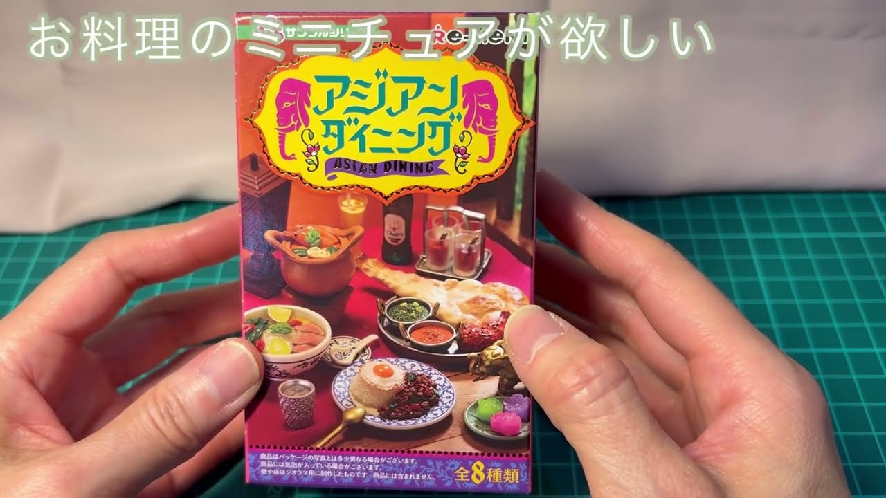 息抜きに／ミニチュア（リーメント）の開封