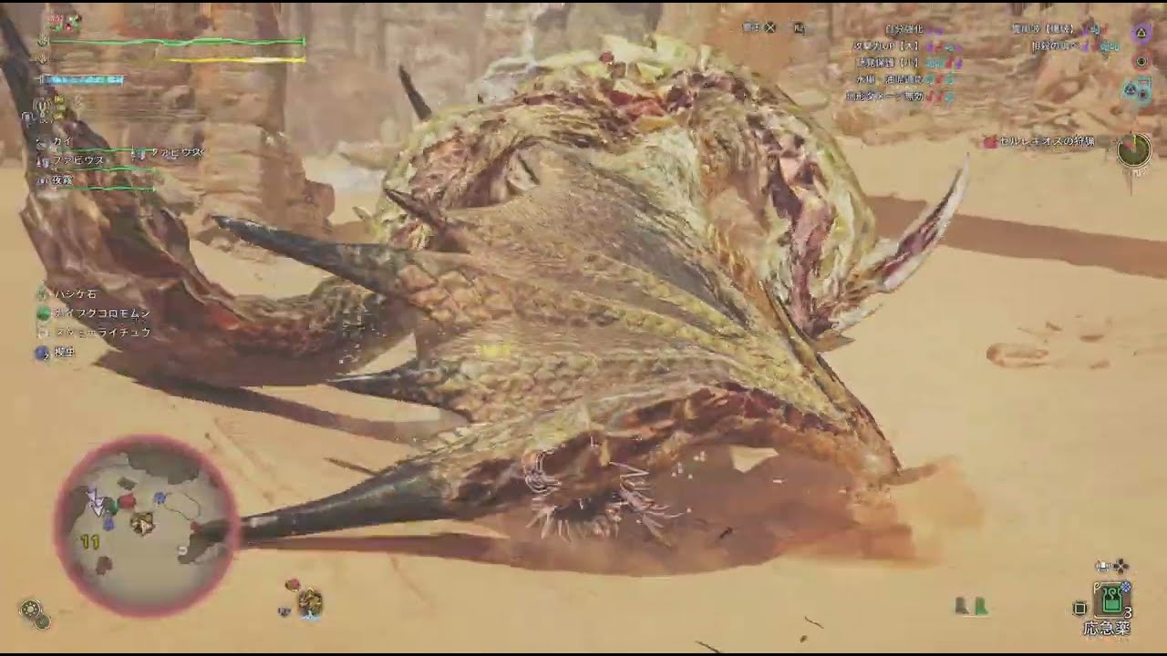 セルレギオス戦・mhws