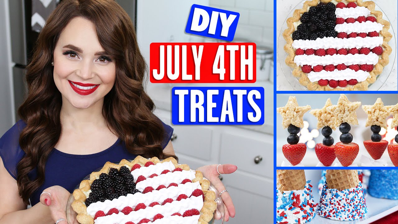 DIY July 4th TREATS