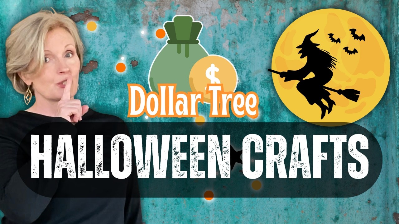 Create These Dollar Tree Halloween Crafts For Amazing Results!