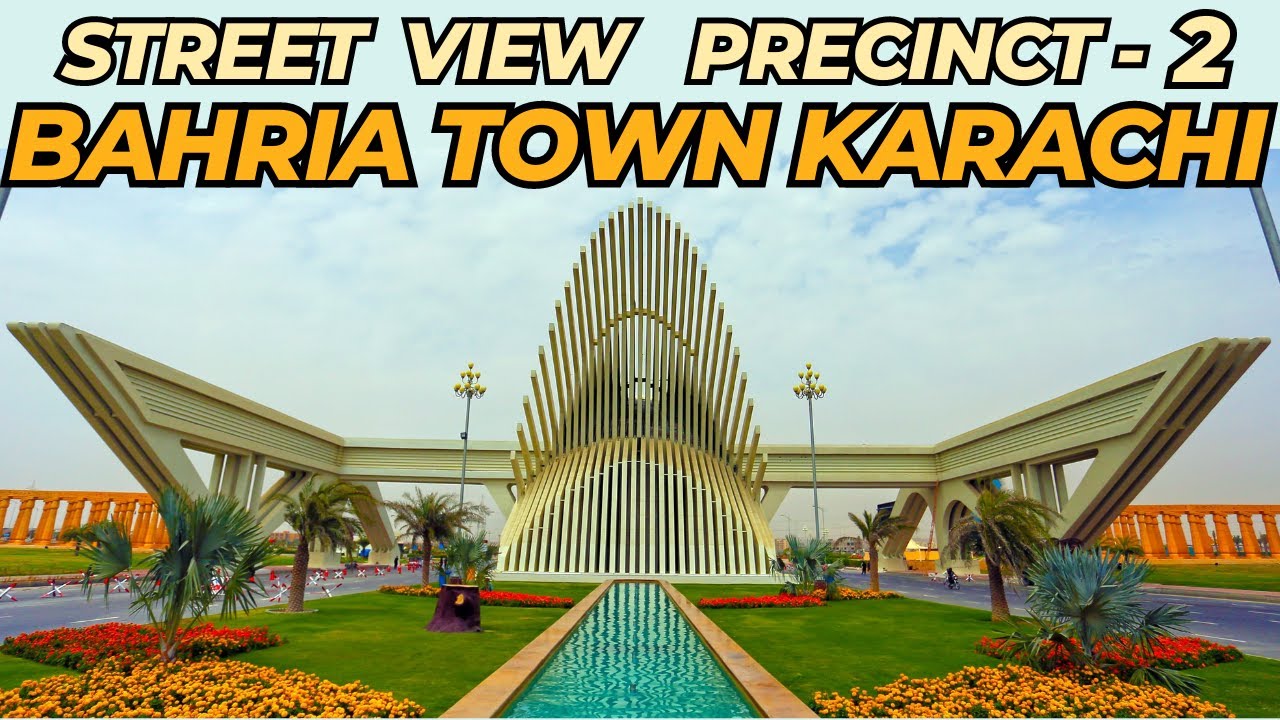 Street Tour Of Precinct 2 - Quaid & Iqbal Villas | Bahria Town Karachi | Bahria Property Network