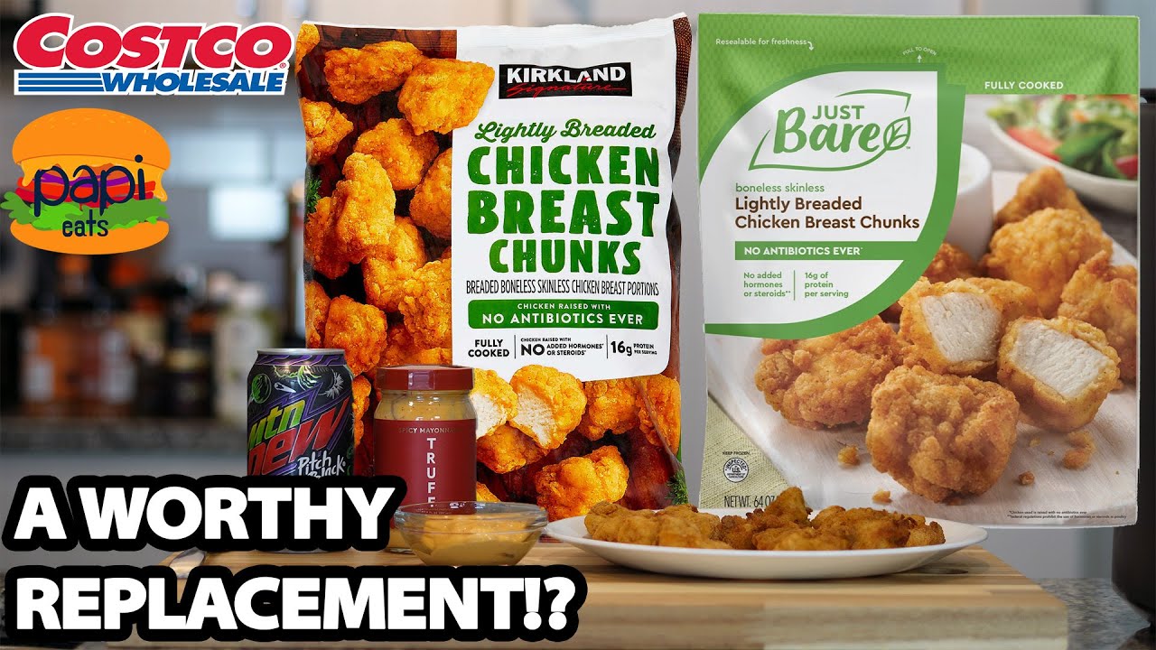 ЛУЧШИЕ НАГГЕТСЫ ДЛЯ АЭРОФРИТЮРА!? НОВЫЕ КУРИНЫЕ ГРУДИ COSTCO Kirkland VS ДЖИНС — ОБЗОР