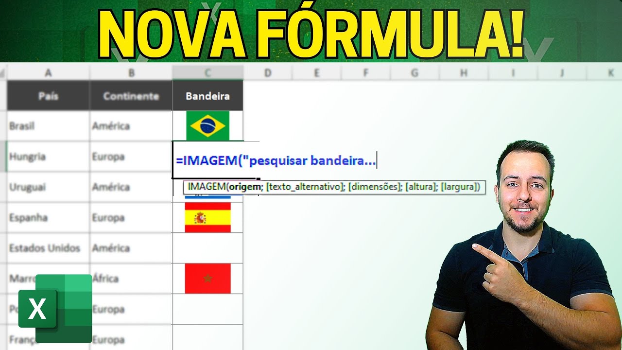Função Imagem no Excel | Nova Fórmula para Pegar Imagens Direto da Internet para Planilha