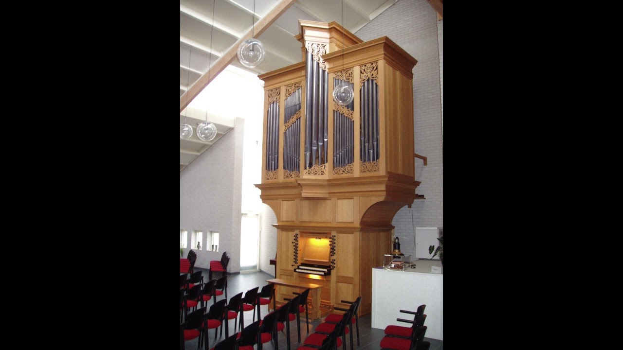 Van Vulpen-orgel Opstandingskerk  Assen - Handel Chaconne in G (HWV 435) - Wietse Meinardi