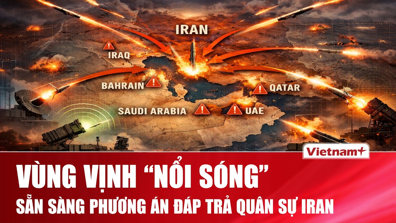 Iran dội hỏa lực ồ ạt, Vùng Vịnh hứng trọn “bão lửa”, lãnh đạo khu vực “cân não” kịch bản phản ứng