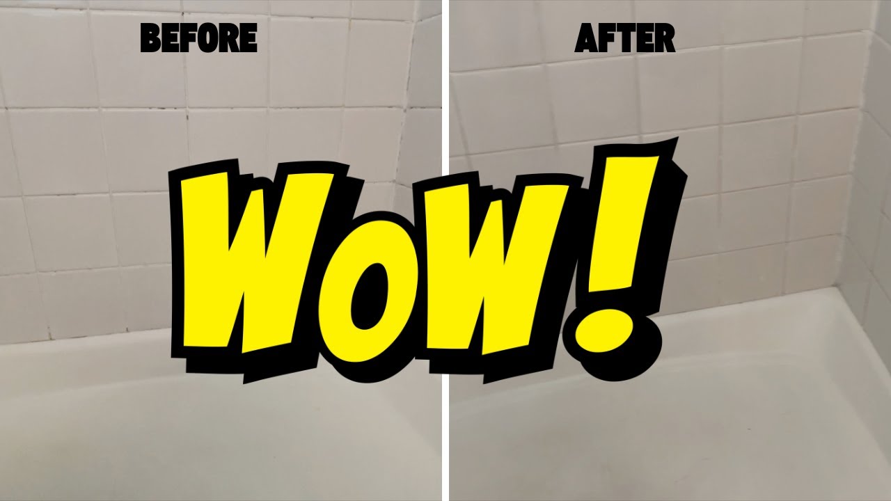 30 SECONDS Professional Mold and Mildew Stain Remover | This saved my shower & Really works!