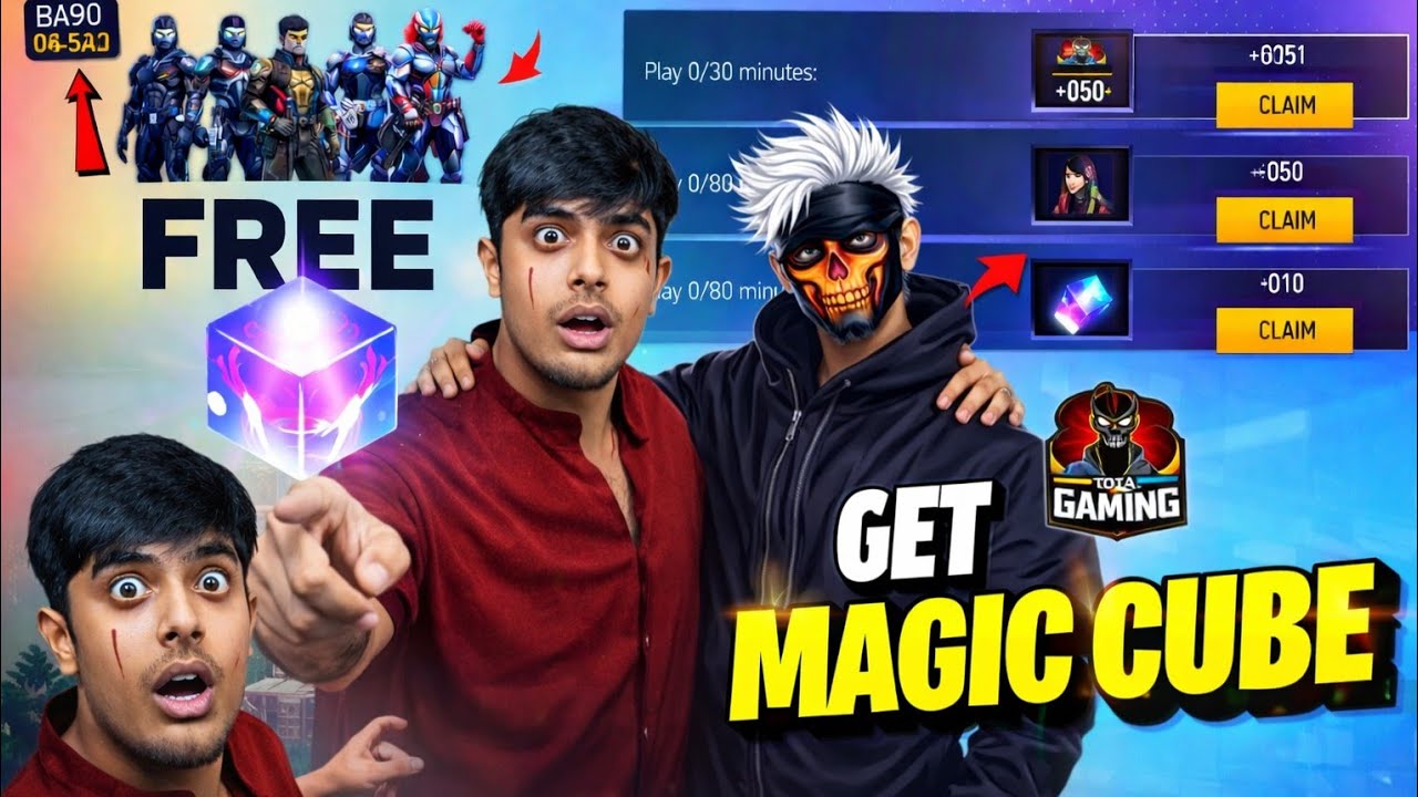“Free Fire New Event Today | Magic Cube Store Update”