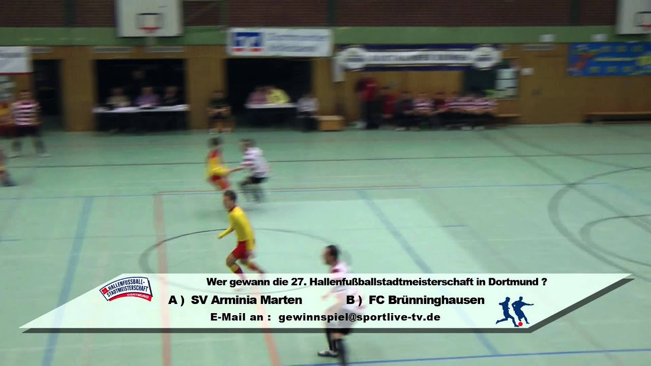 28. Hallenfußballstadtmeisterschaft - Zwischenrunde : SV Westfalia Huckarde - Mengede 08/20