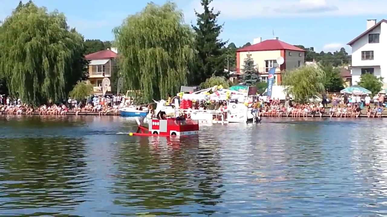 Pływanie na byle czym Straż 04-08-2013