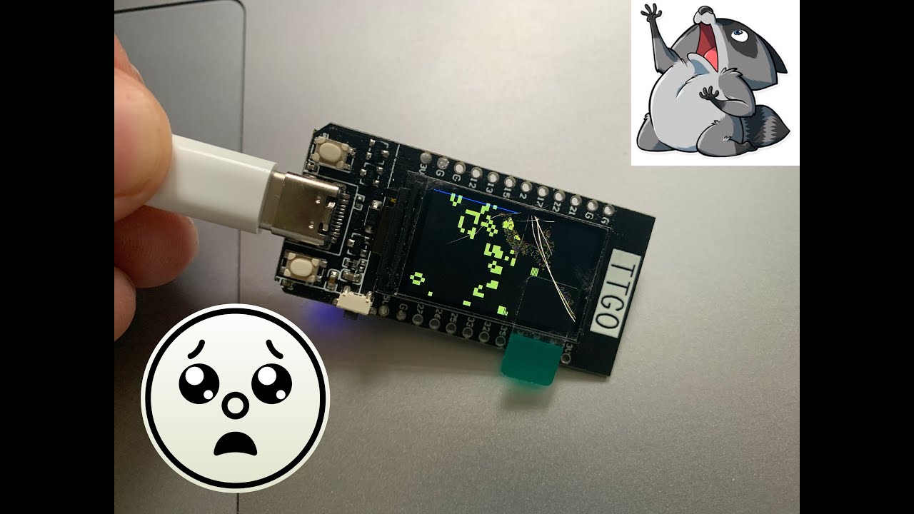 How to upload firmware into TTGO ESP32 T-Display