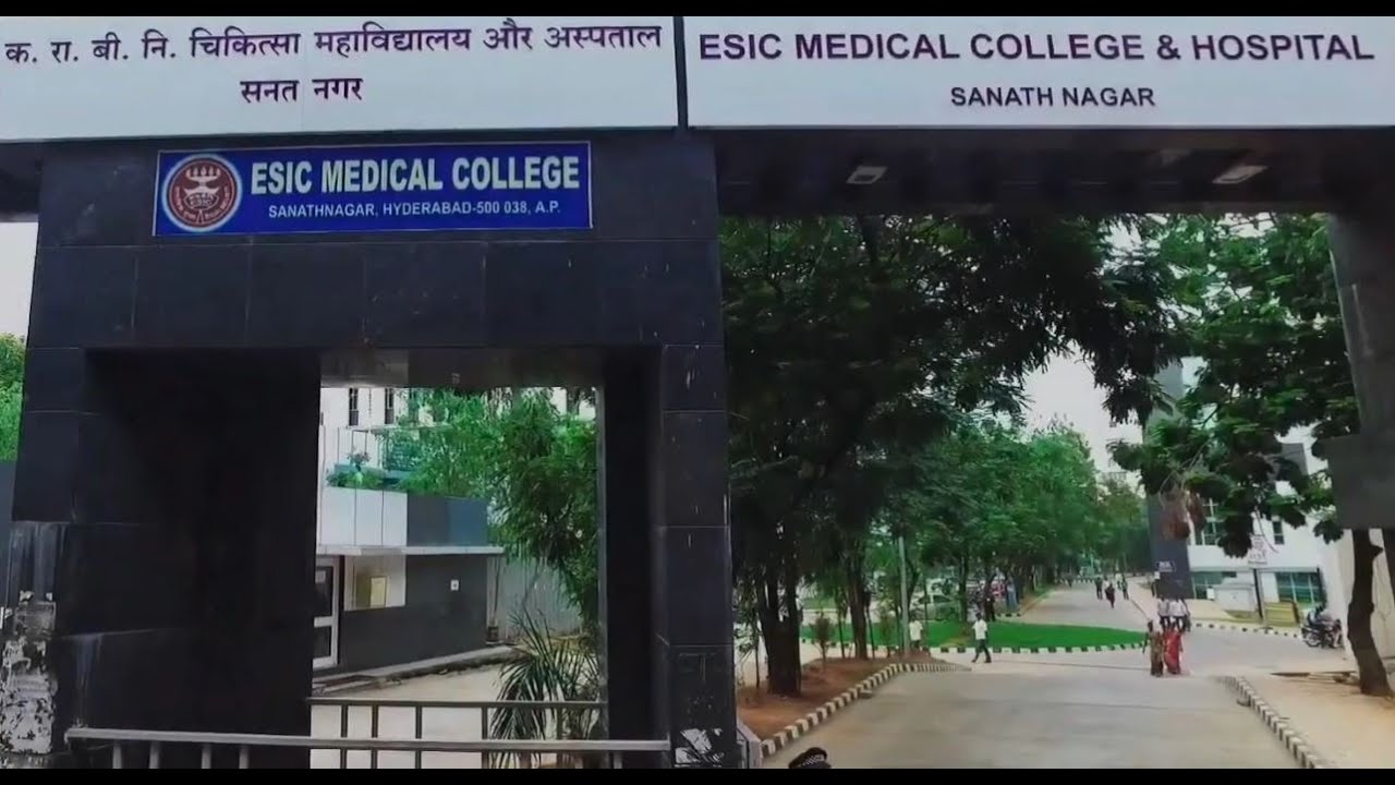 ESIC Medical College and Hospital , Sanath nagar,  Hyderabad, Telangana state.  faculty...