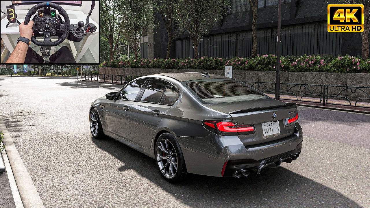 BMW M5 CS - Forza Horizon 6 | Logitech G923 Steering Wheel