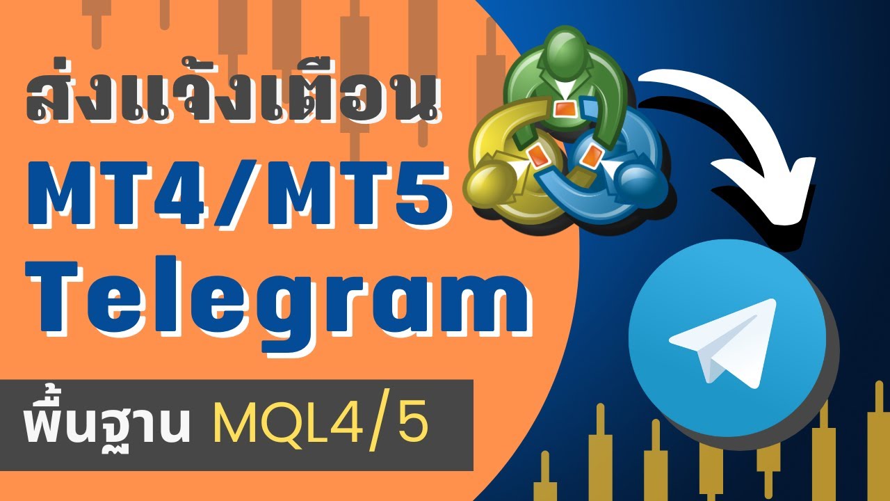 เขียน Code EA MT4/MT5 แจ้งเตือนเข้า Telegram |  สอนเขียน EA MQL4/MQL5