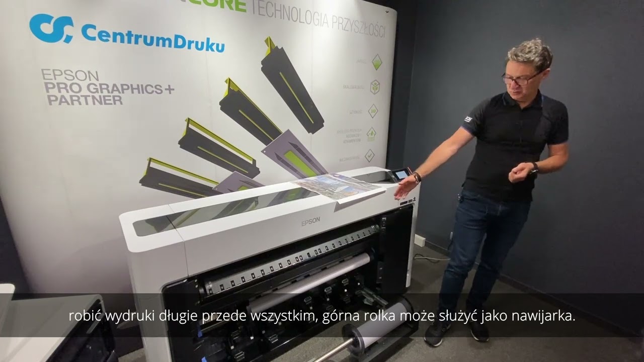 Poznaj możliwości plotera wielkoformatowego Epson SureColor SC-T7700D