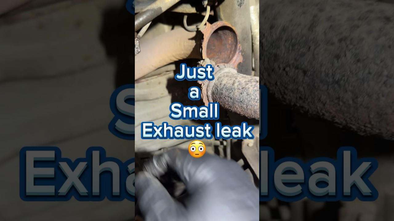 Exhaust leak?#exhaust #leak #repair #buycar #salecar #muffler
