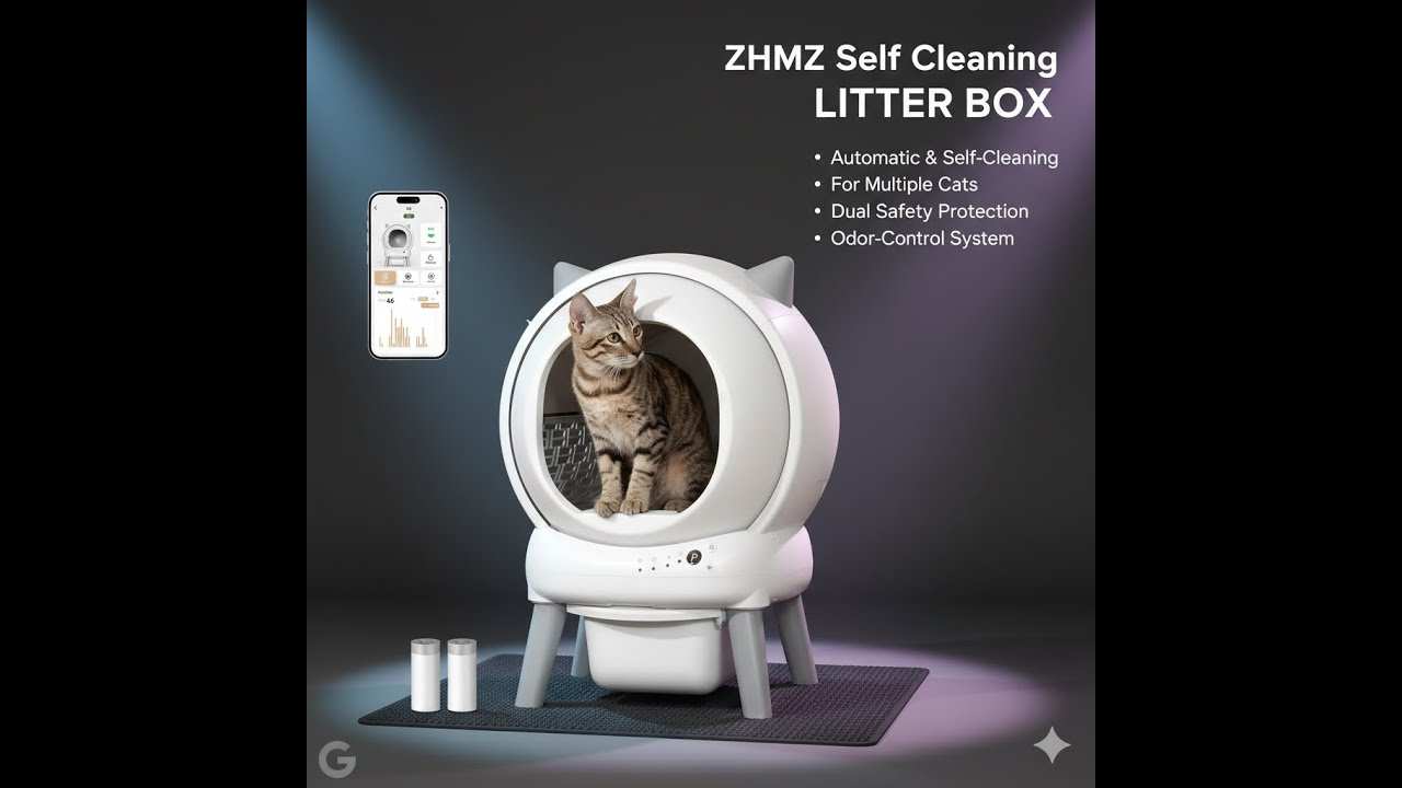 Self Cleaning Litter Box Review — Automatic, Odor Control & Multi-Cat Friendly
