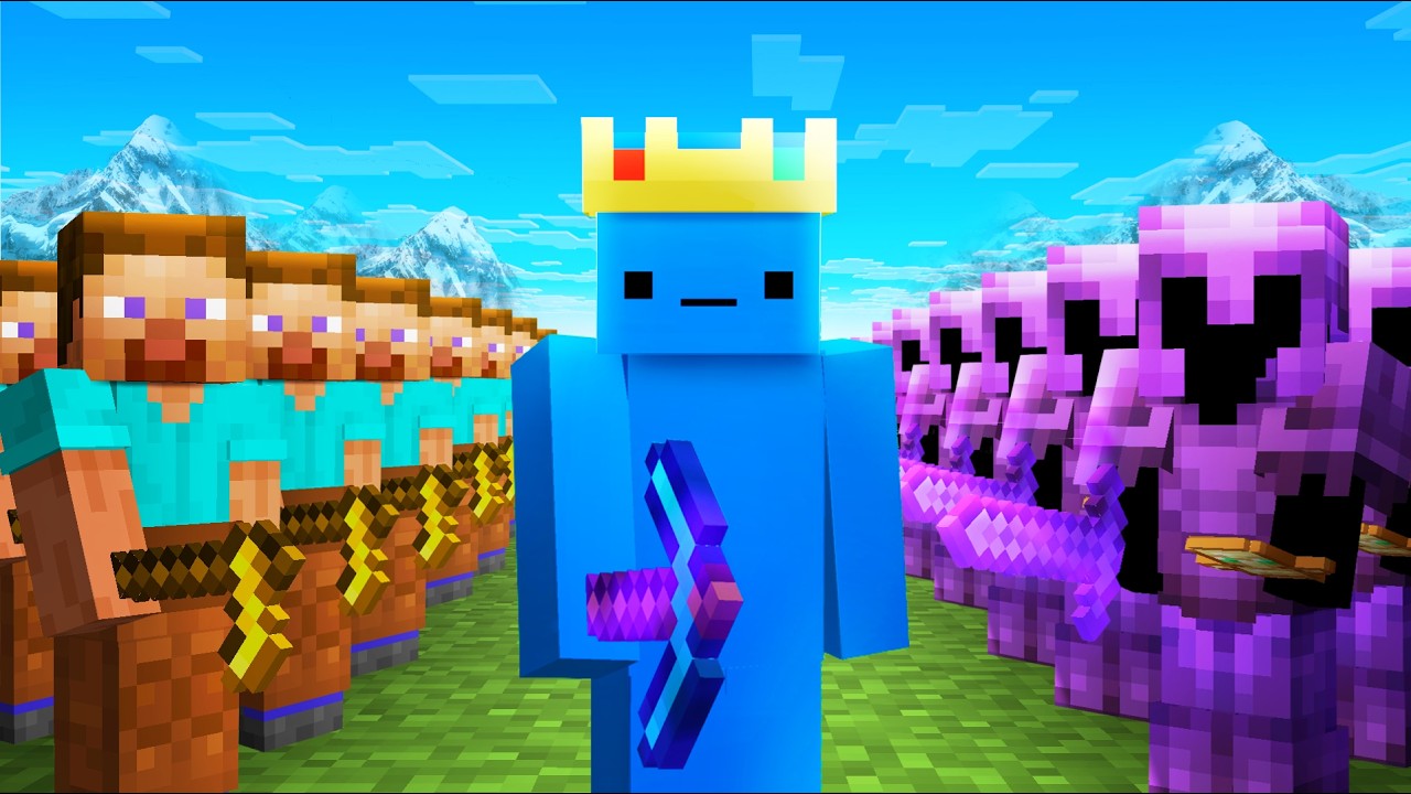 100 Days to Build Minecraft's Greatest Empire