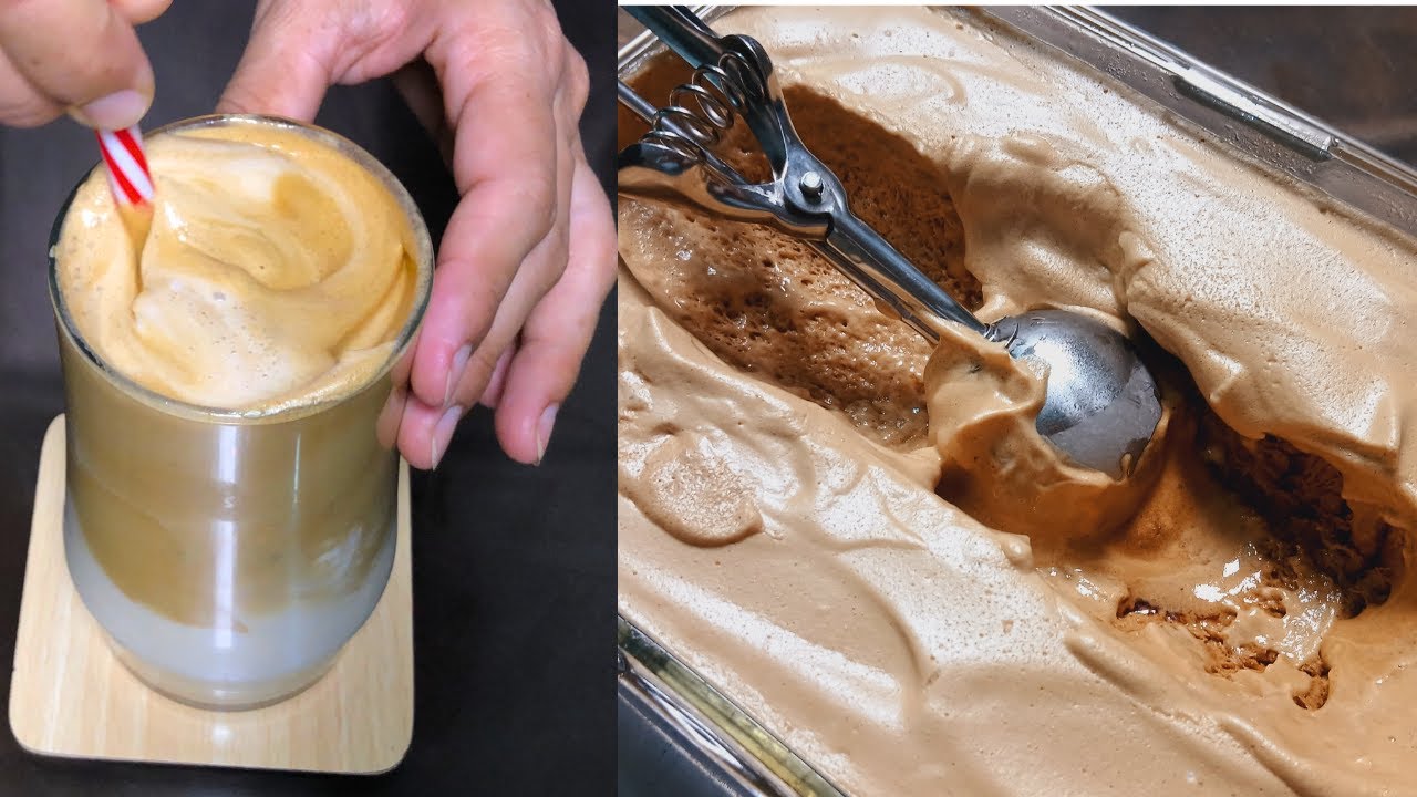 Easy Creamy & Fluffy Ice Cream Cold Coffee at Home in Just 10 Minutes