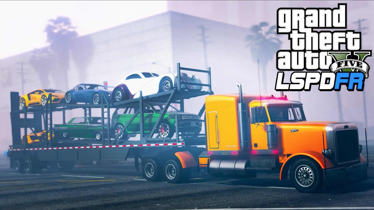GTA 5 - LSPDFR Ep301 - Impounding Cars with Police Escort!!