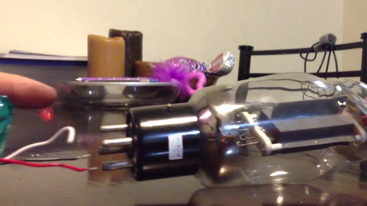 Testing 811a vacuum tube filament