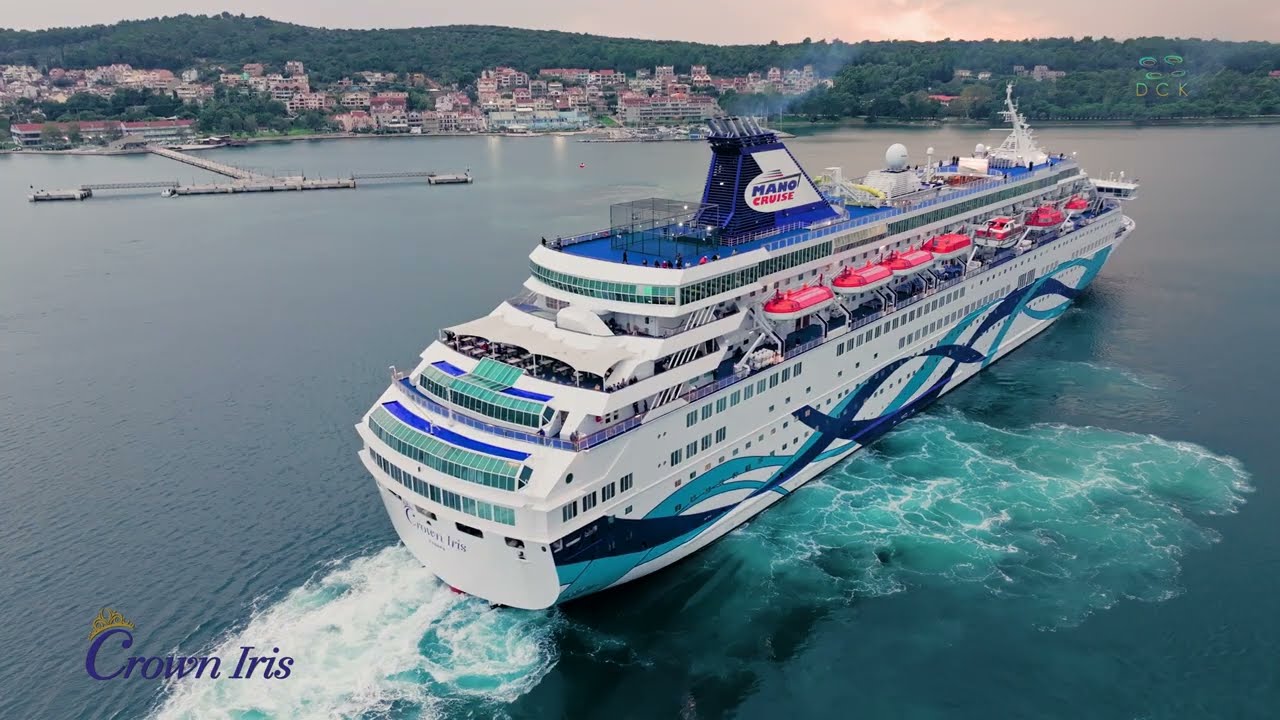 Crown Iris Above the Ionian — Kefalonia & Corfu in Cinematic Aerials | Drone Cinematic Kefalonia