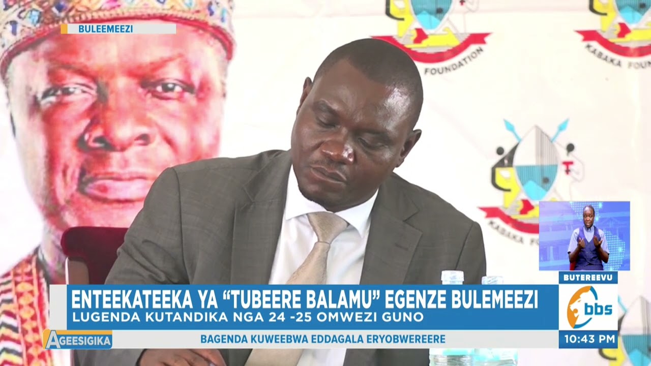 Enteekateeka ya ‘Tubeere Balamu’ Egenze Bulemezi, Abantu ba Kabaka Bagenda Kujjanjabibwa ku Bwereere