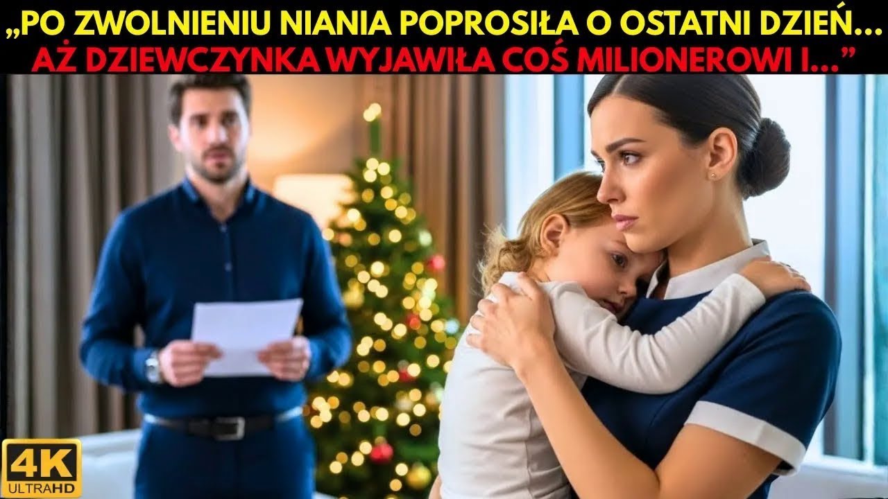 „Po zwolnieniu niania poprosiła o ostatni dzień… aż dziewczynka wyjawiła coś ojcu milionerowi i…”
