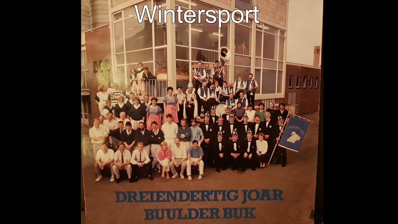 Wintersport | sextet van de kluus | Dreiendertig joar buulderbuk
