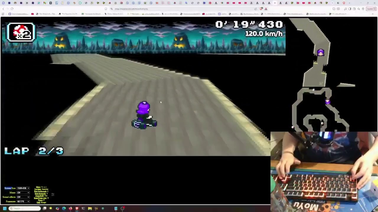 MKPC 200cc WR: GBA Broken Pier: 45.265