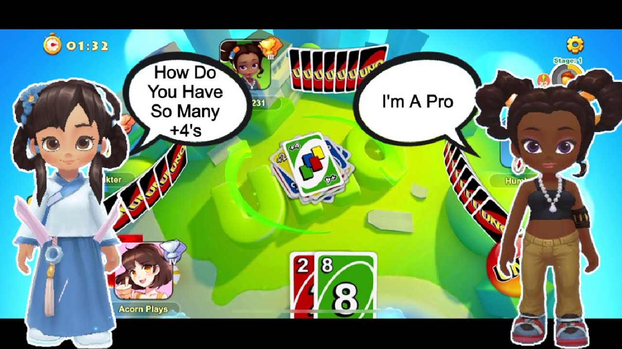 How Many +4's Do You Have?! | UNO! Mobile Game