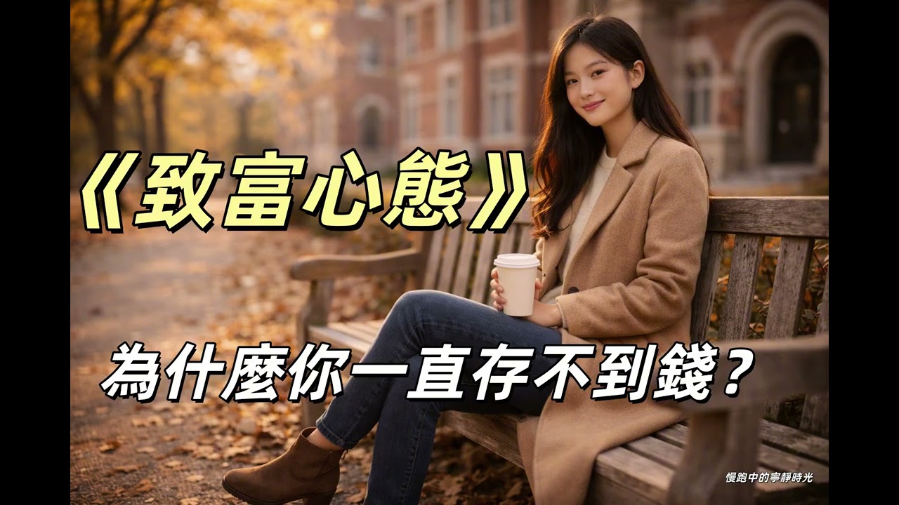 為什麼你一直存不到錢？《致富心態》把真相講得很清楚