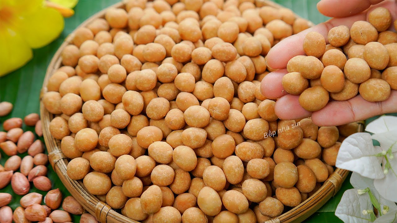 ĐẬU PHỘNG DA CÁ thơm giòn béo ngậy ăn không bị ngán