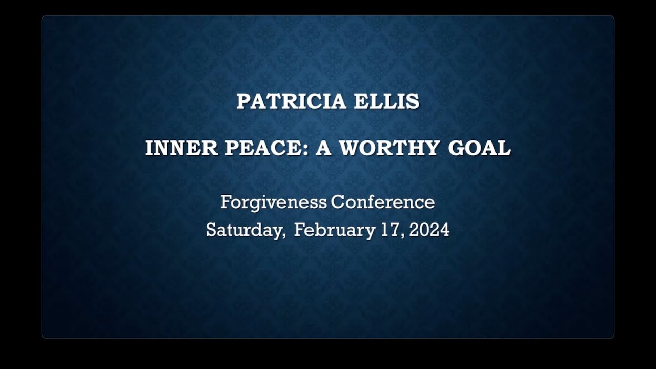 Patricia Ellis at the 2024 Forgiveness Conference in Honolulu, Hawai'i