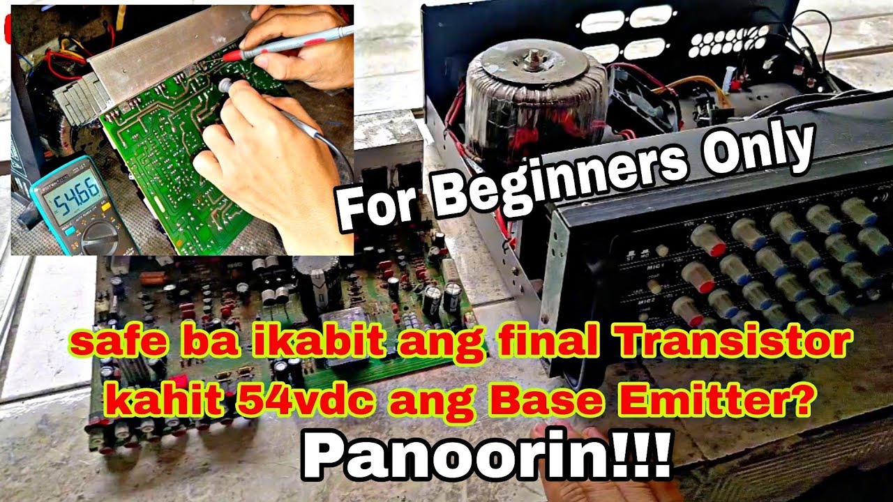 Megapro Plus AV733-bt amplifier paano ayusin? Adjust biasing paano sukatan? 