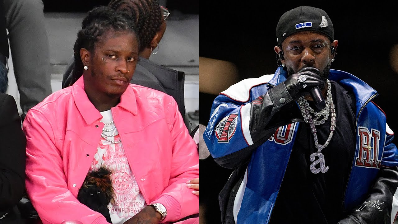 Young Thug phone call talking bad on Kendrick Lamar leaks