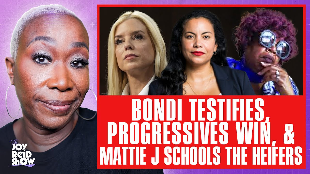 Bondi Testifies, Progressives Win, & Mattie J Schools The Heifers | The Joy Reid Show LIVE!