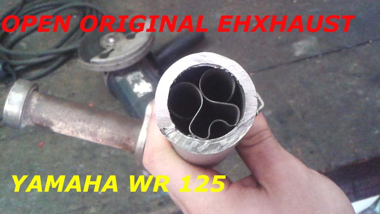MOD STOCK EXHAUST [DECAT]  YAMAHA WR 125