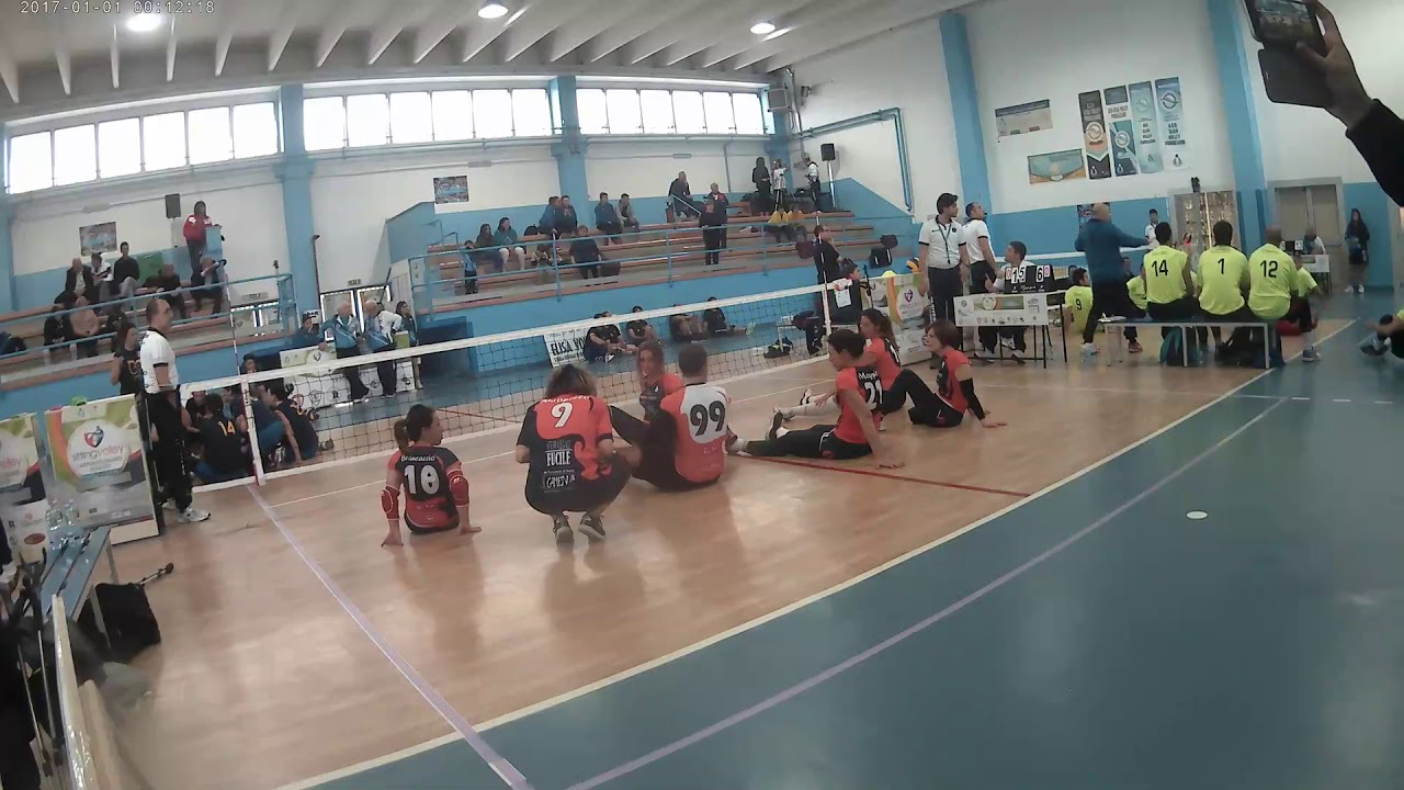 Campionato Italiano Sitting Volley APSSD Libera Mente Napoli Vs Fermana 2019
