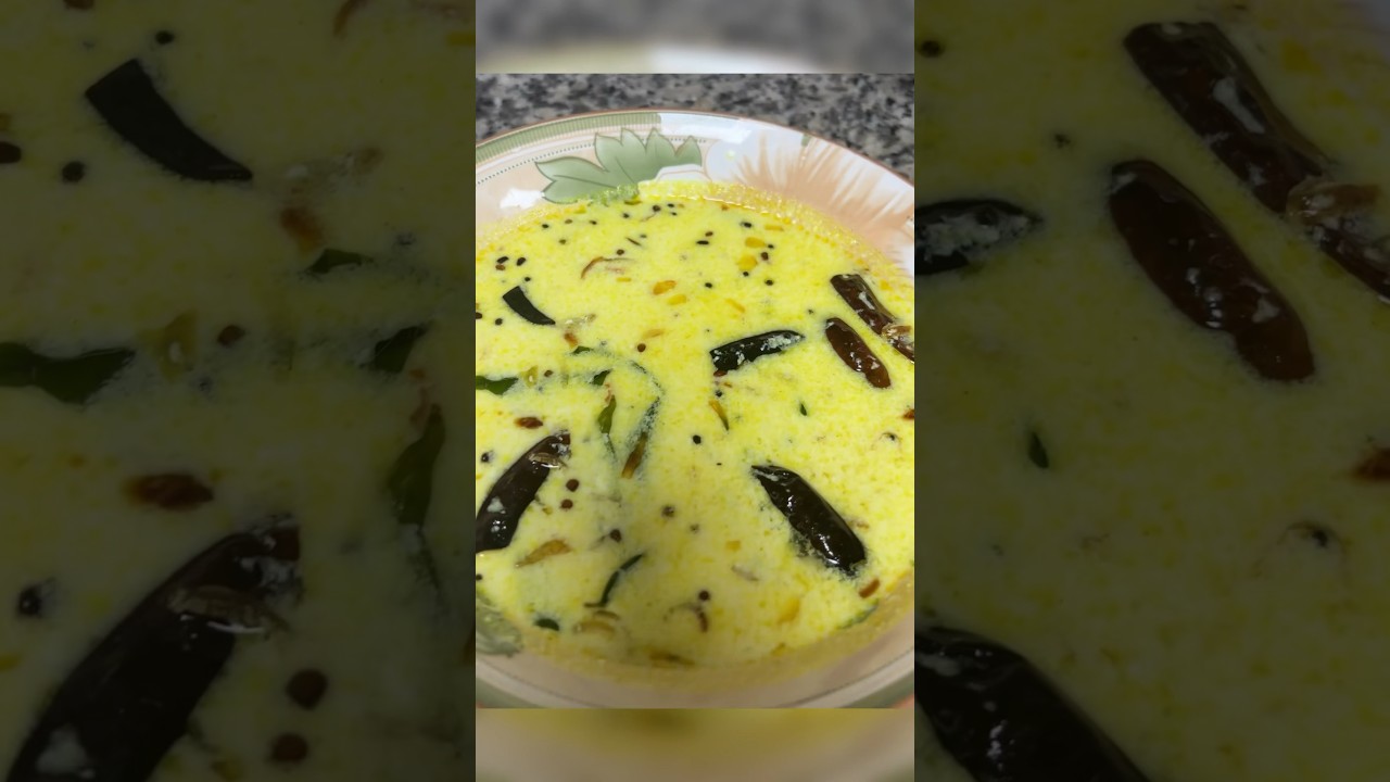 Moru Curry without coconut | Pulissery Recipe | DAHI KADHI RECIPE