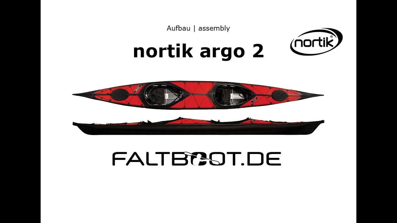 nortik argo 2 Faltboot Aufbau