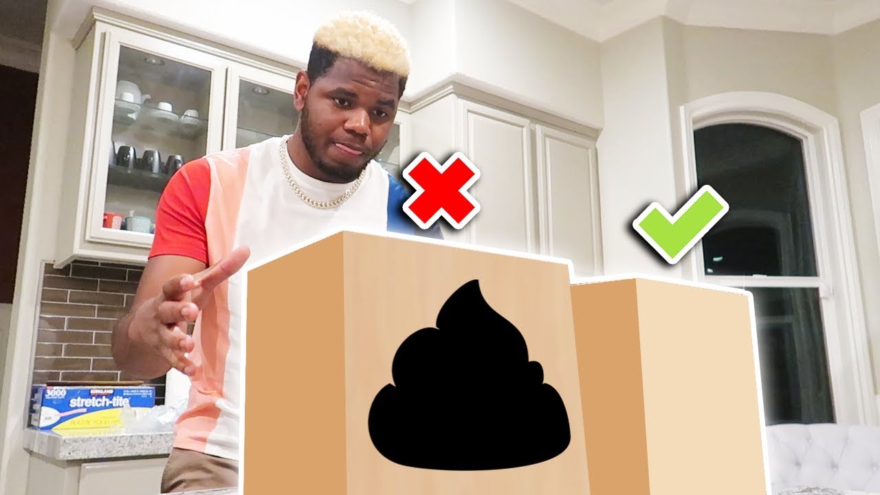 DO NOT CHOOSE THE WRONG MYSTERY BOX! (Food Edition)