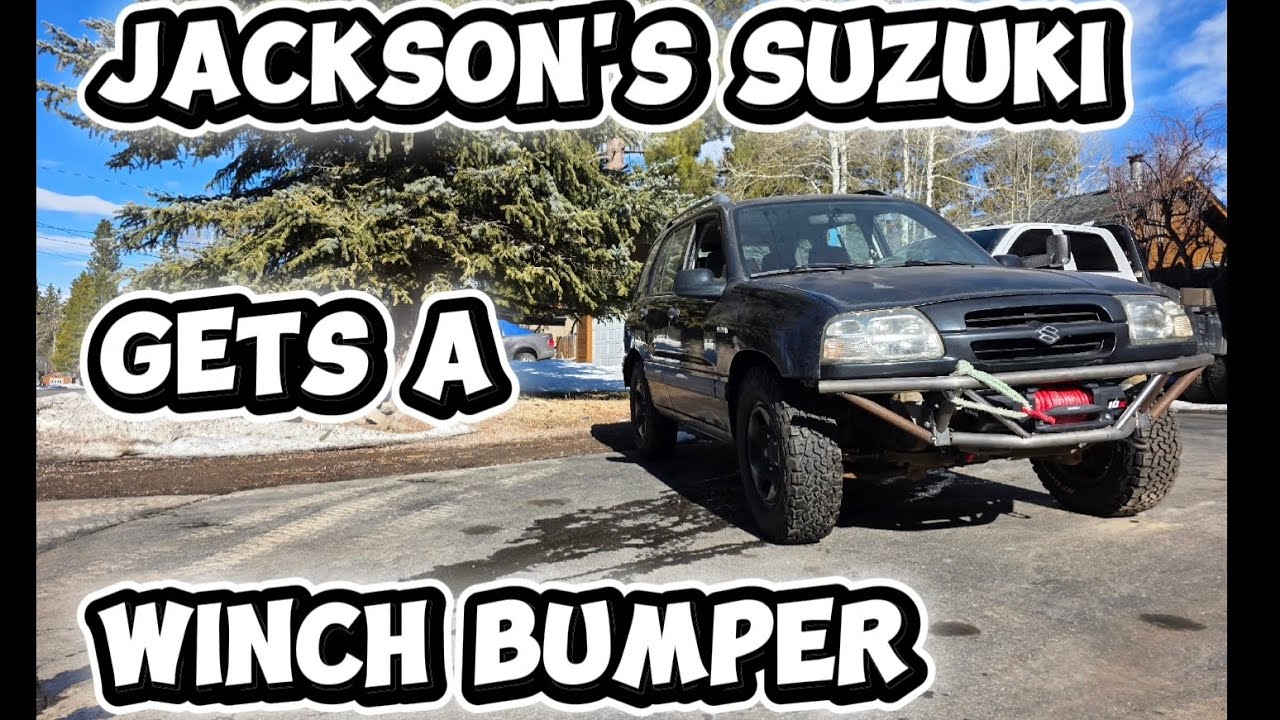 Custom bumper build for Jackson Suzuki Vitara