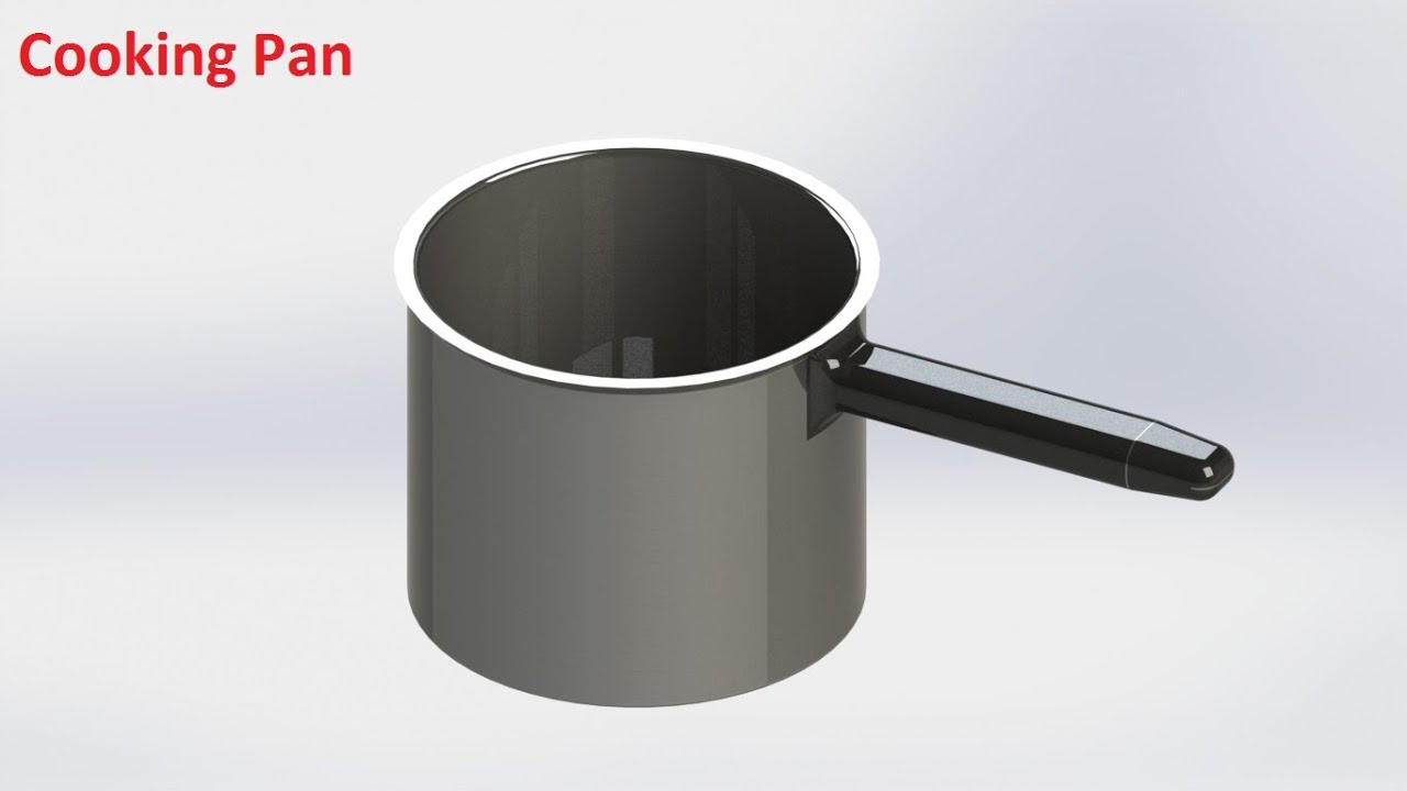 SolidWorks Tutorial Cooking Pan